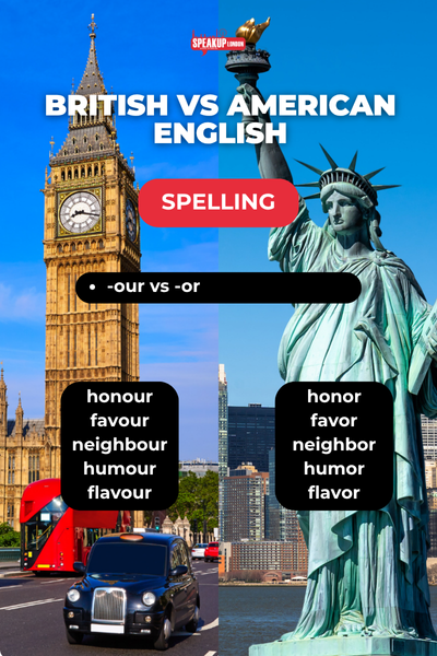 Blog Amerikanische vs. britische Rechtschreibung 2 1